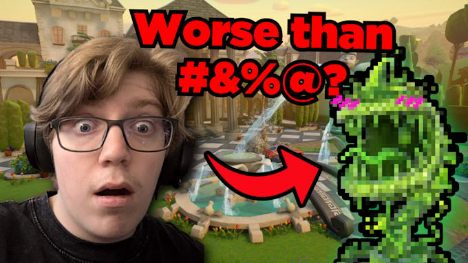 make a youtube thumbnail for a gaming videos or vods