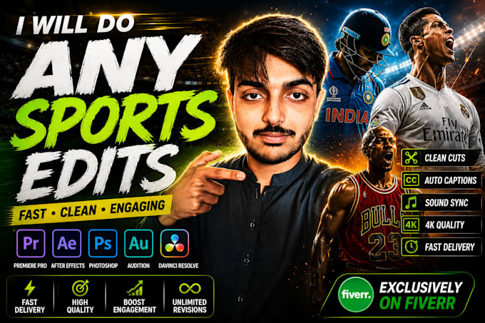 do any sports edits
