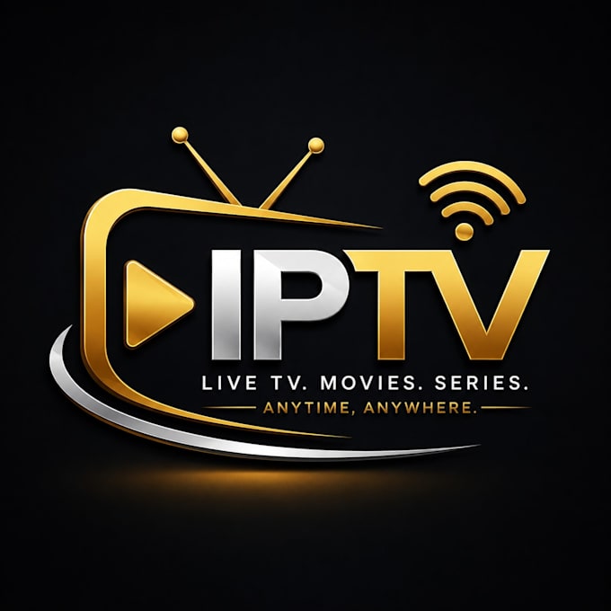 create a professional iptv logo design