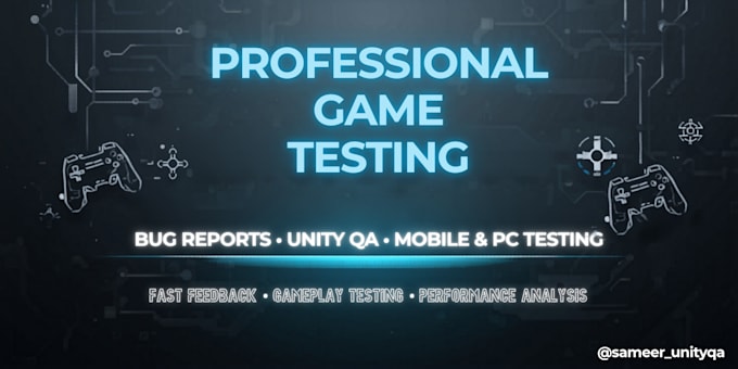 professionally test your mobile or PC game and report bugs