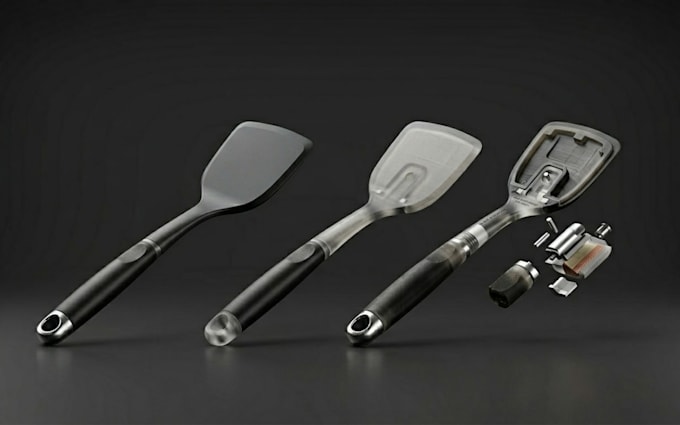 design 3d plastic kitchen utensil and gadget models for manufacturing