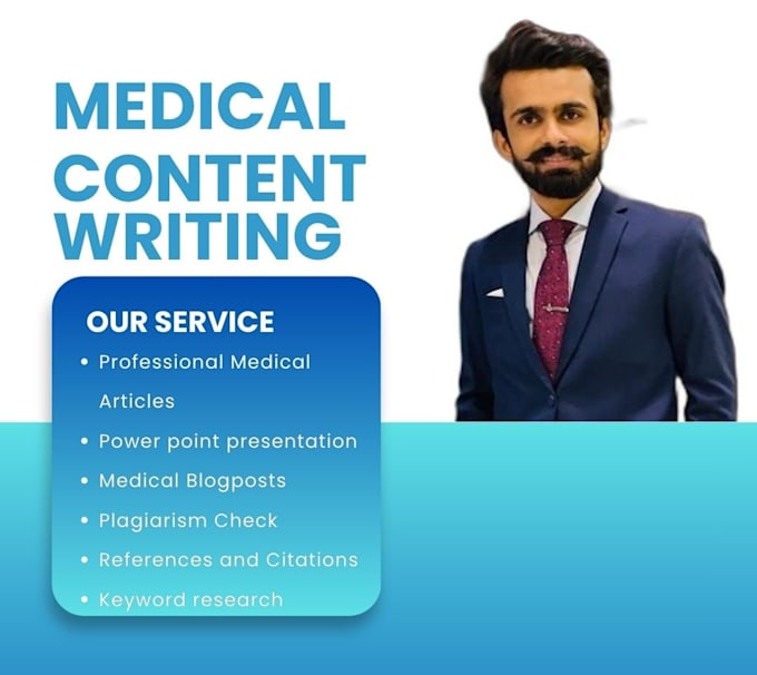 write professional medical and healthcare articles