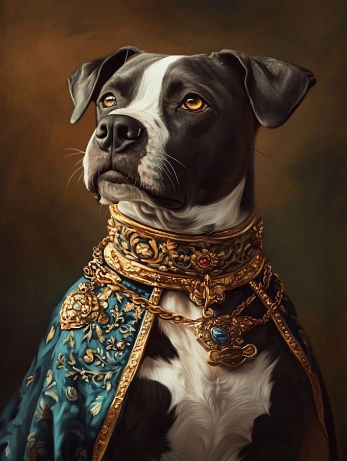 draw a pet portrait from photo