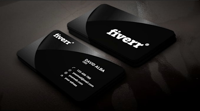 design stunning business cards