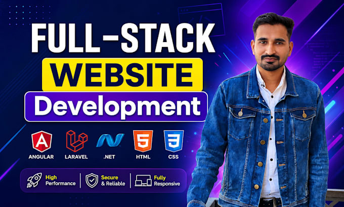 develop full stack web application using react angular nodejs asp net