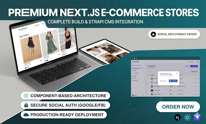 build nextjs ecommerce store for your business