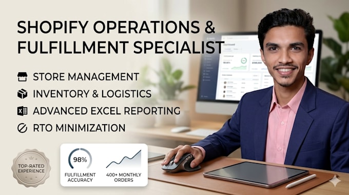 manage your shopify backend operations and order fulfillment