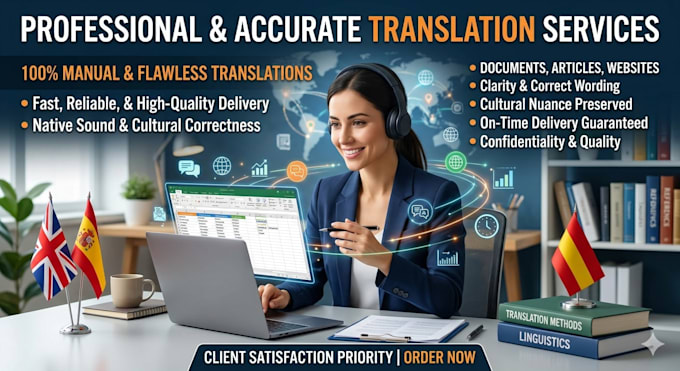 translate documents accurately and professionally