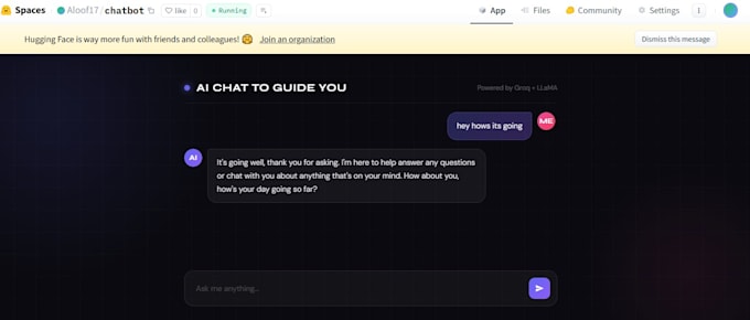 build an ai chatbot using python flask and llm API
