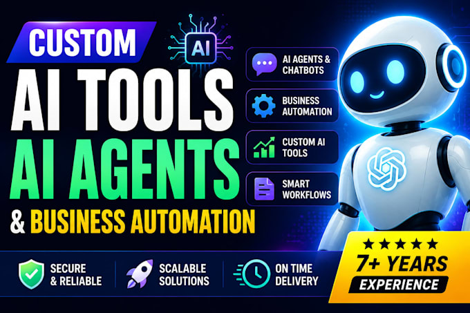 build custom ai tools, agents and business automation