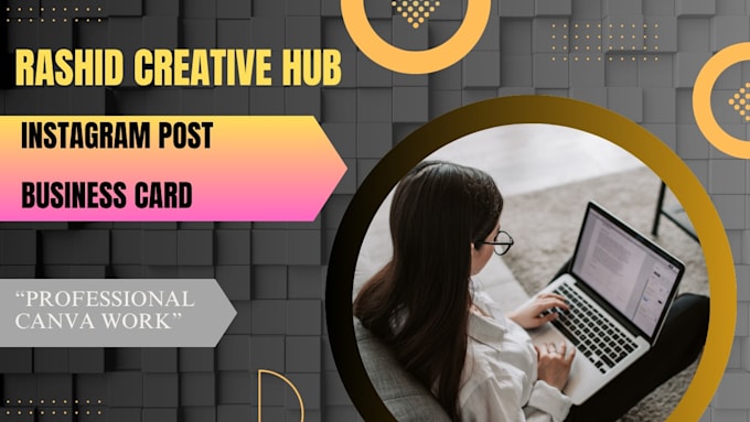 do professional instagram posts and business cards