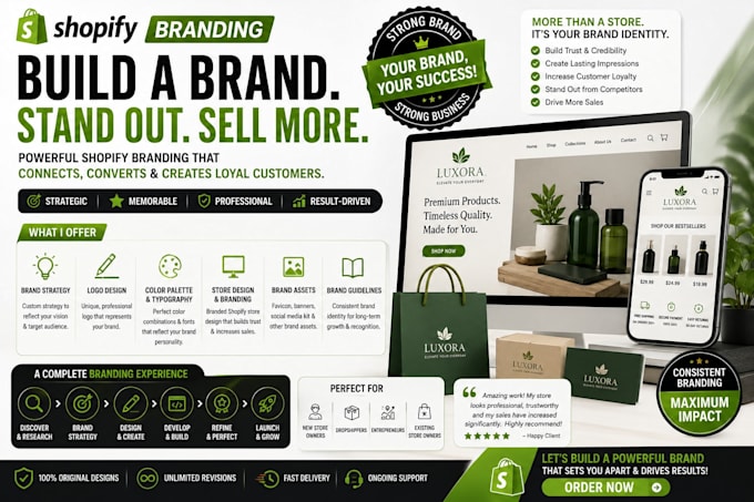 design stunning shopify branding to elevate your store