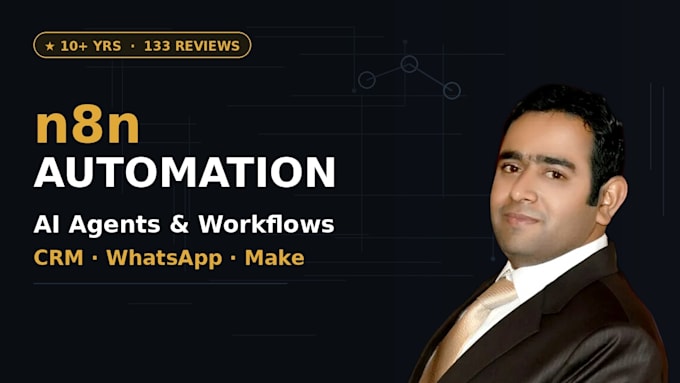 build n8n workflows and ai agent automation