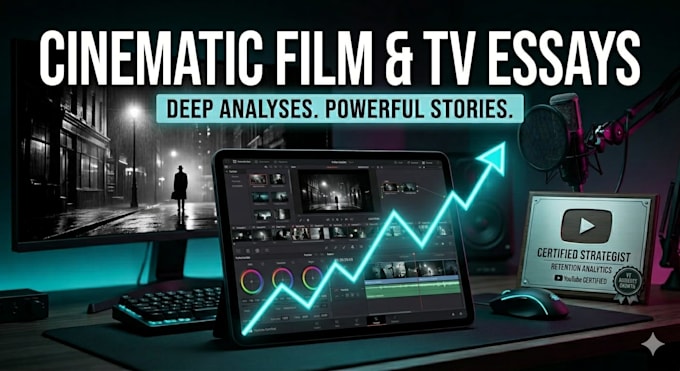 write a cinematic film and tv analysis youtube script