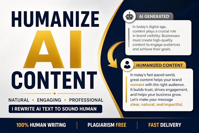 humanize ai content and rewrite ai text