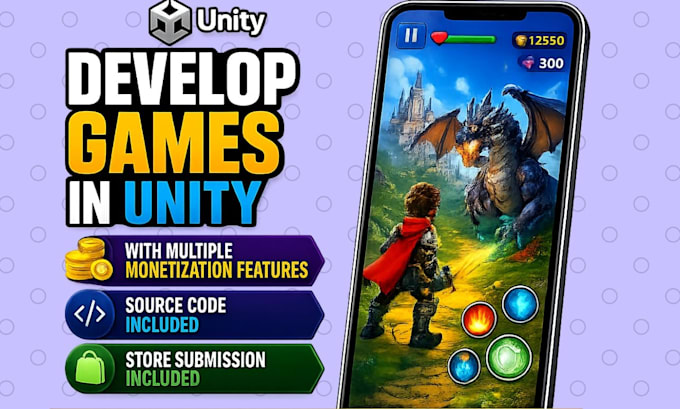develop game in unity