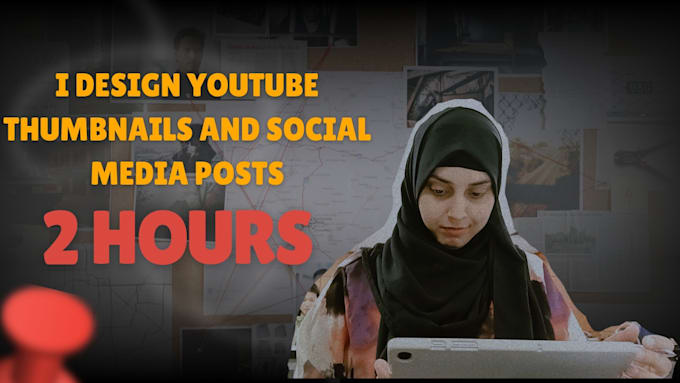 design attractive youtube thumbnails