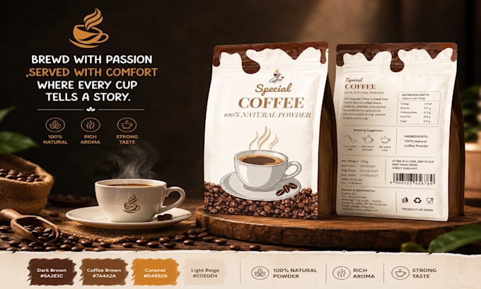 design specialty coffee packaging for artisan coffee roasters