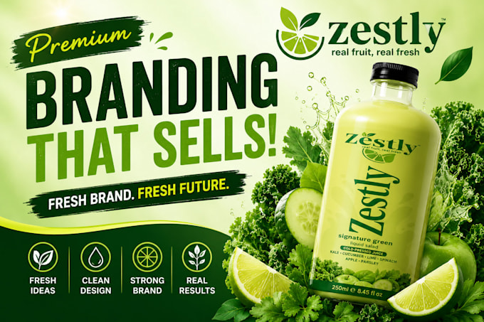 design professional juice label