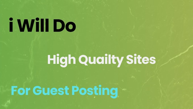 do high quailty website for guest post backlinks with 80 da