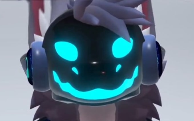 custom protogen vrchat avatar furry vtuber led visor pc quest vrm unity 3d model