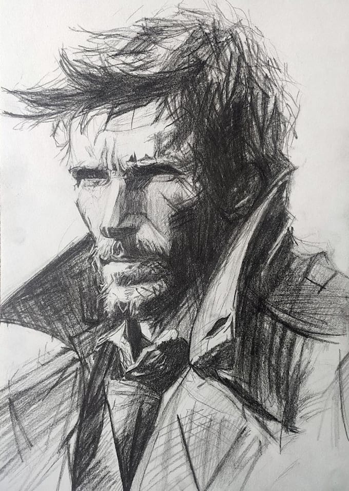 create a stylized cool looking portrait