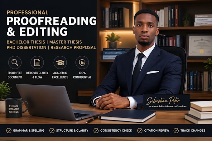 proofread, edit bachelor, master thesis, phd dissertation, research proposal
