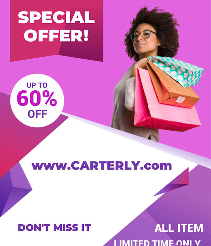 do flyers and posters design for any business