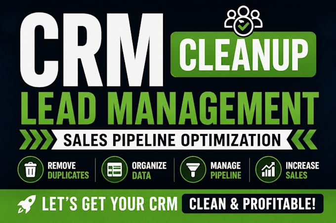 audit, clean, and structure your CRM database to boost sales team efficiency