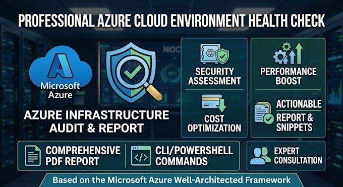 perform a professional azure cloud environment health check