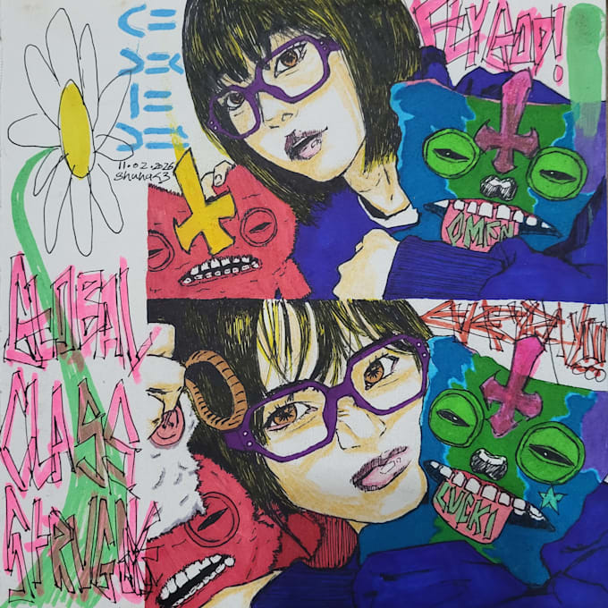 make traditional or digital art for you