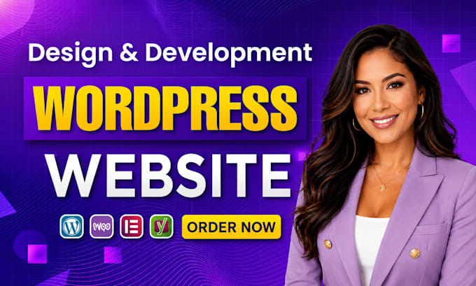 build wordpress website, website development or create business website