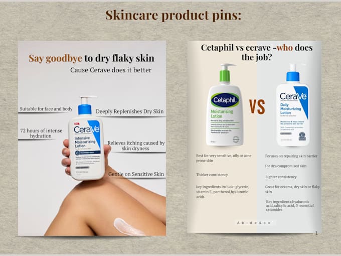design pinterest pins for fashion,beauty and wellness brands