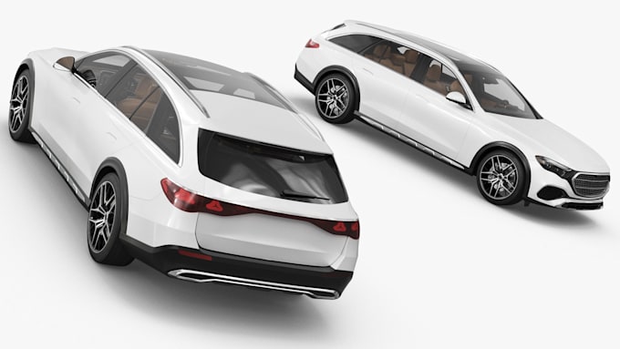 create photorealistic 3d car models ready for render, animation, or games