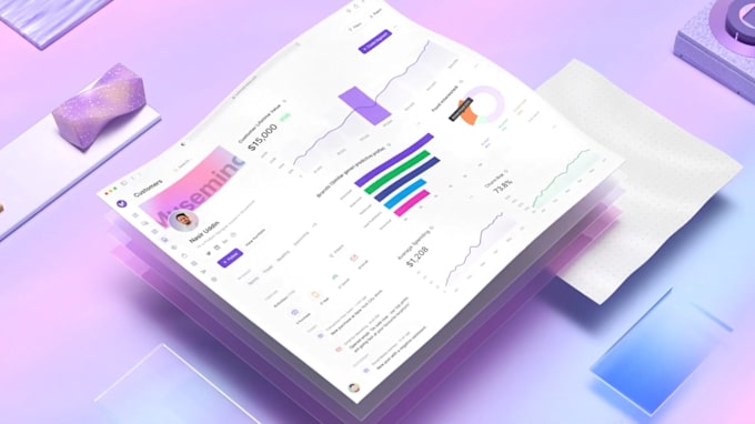 create a 3d saas product animation video in blender
