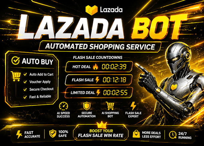 do lazada bot, shopee bot, auto checkout bot, pokemon bot auto purchase bot