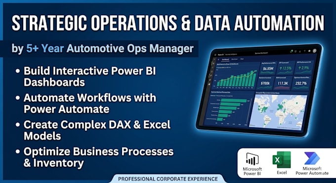 your operations manager and data analytics consultant