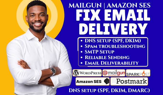 wordpress smtp using mailgun amazon ses postmark sparkpost email deliverability