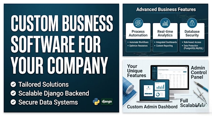 develop business software for your company
