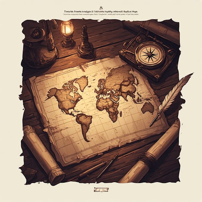 create high quality professional and authentic historical replica maps