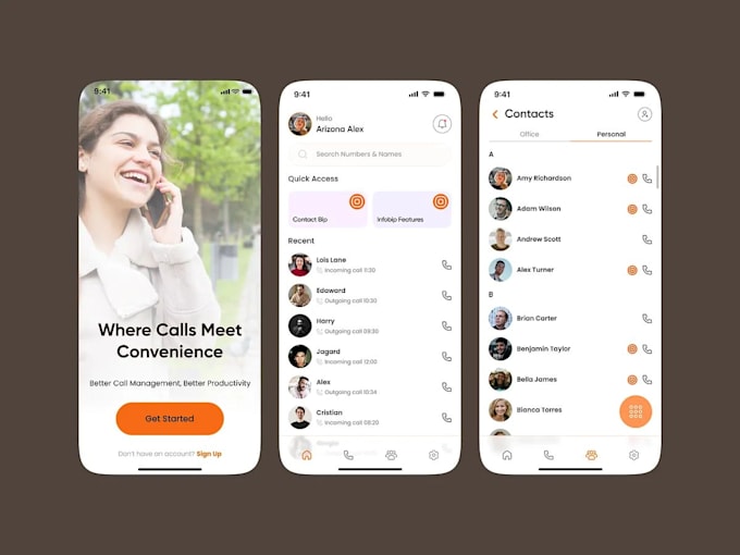 develop softphone app, voip app, esim, webrtc, linphone app, video calling app