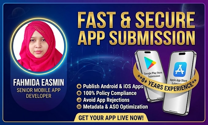 publish android and ios app to google play store and apple app store