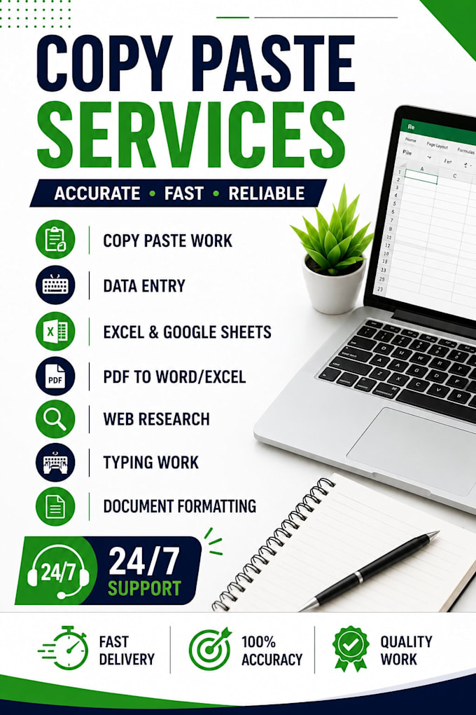 provide accurate and fast copy paste services
