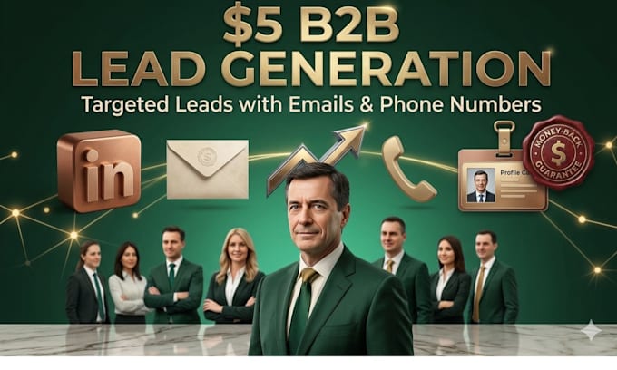 do linkedin b2b lead generation qualified list with sales navigator