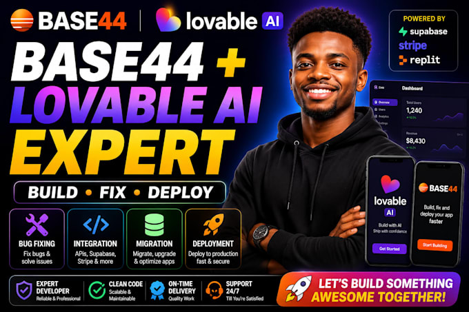 base44 expert base44 bug fixing base44 app development base44 mvp design base44