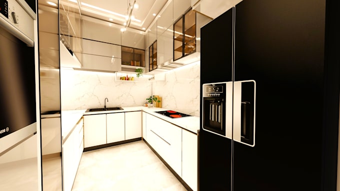 design apartment floor plans and create realistic 3d luxury rendering