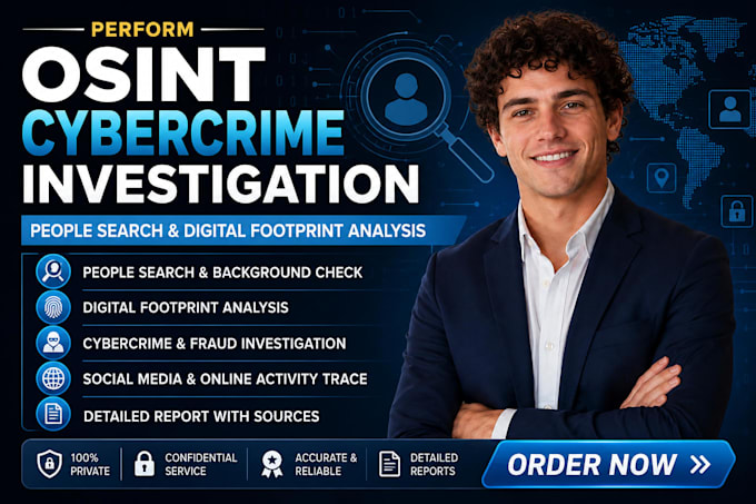 perform osint cybercrime investigation, people search digital footprint analysis
