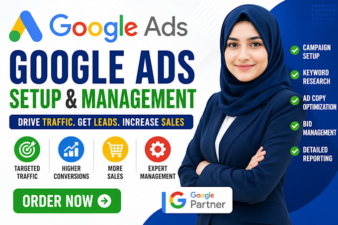 Setup and optimize google ads campaign for sales and leads by ...