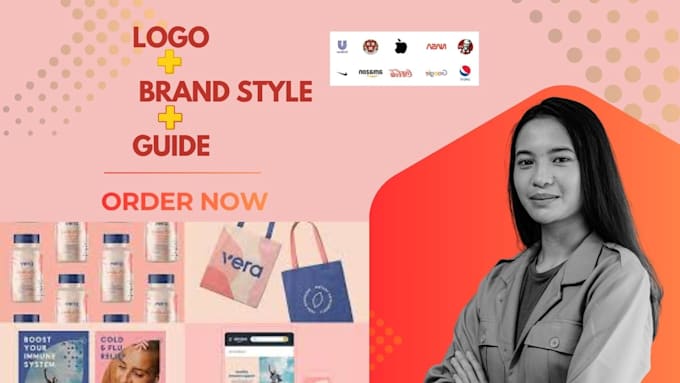 design professional business logo, brand identity, and complete branding kit