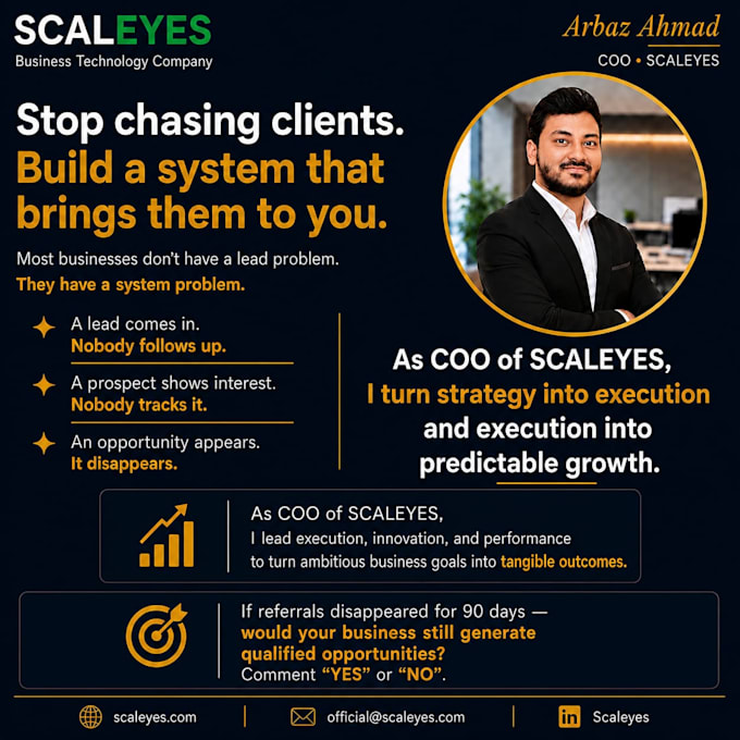 help you with business growth and client acquisition